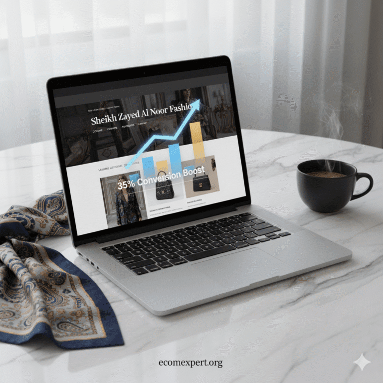 Luxury Fashion eCommerce Website Redesign That Drove a 35% Conversion Boost in 3 Months
